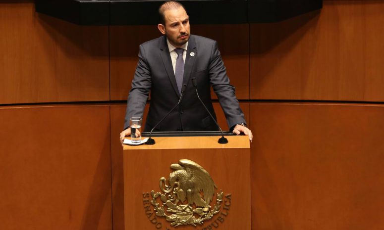 Por: Cortesía Senadores Marko Cortés y Gina Campuzano piden licencia temporal en el Senado