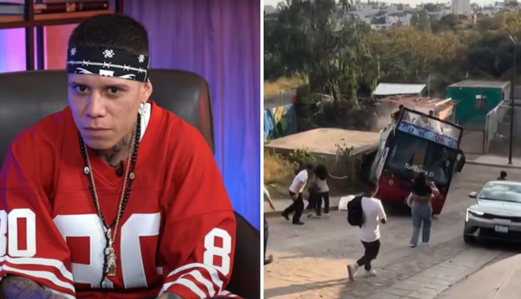 Santa Fe Klan sufre accidente en Guanajuato: autobús pierde control en pendiente