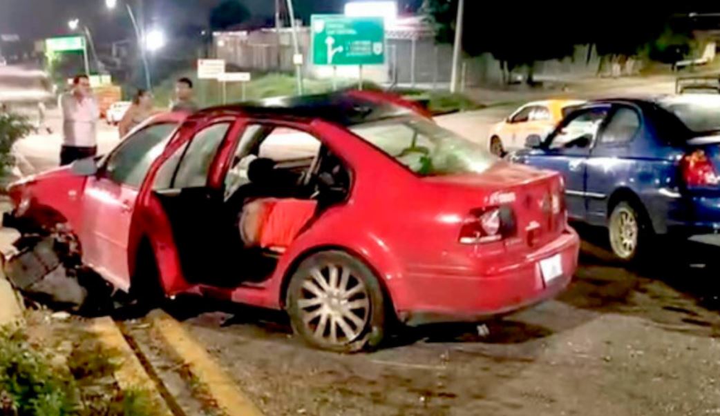 Por: Cortesía Doble accidente en Chiapas: un fallecido y múltiples lesiones