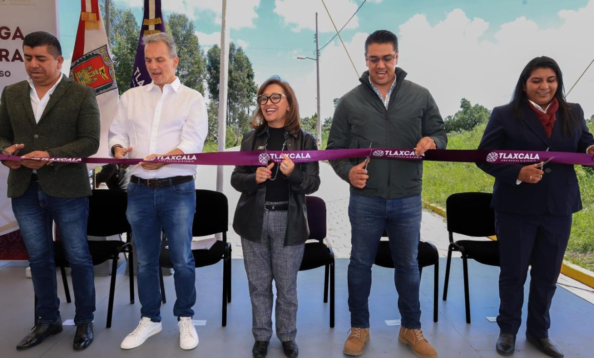 Por: Cortesía Gobernadora Lorena Cuéllar impulsa desarrollo en Tetla con obras clave