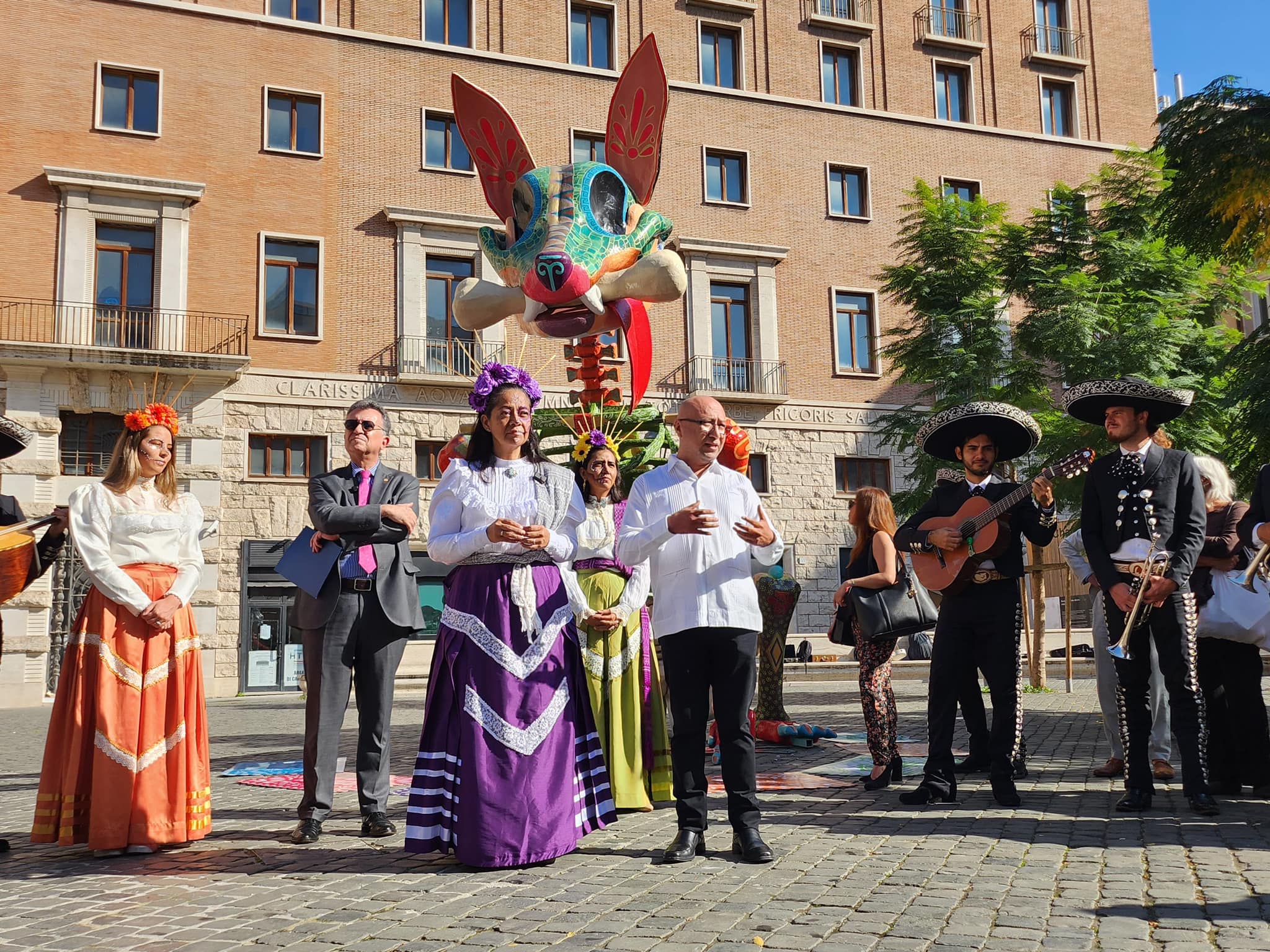 Por: Cortesía Atlixco lleva el Festival Valle de Catrinas a Roma, un puente cultural global