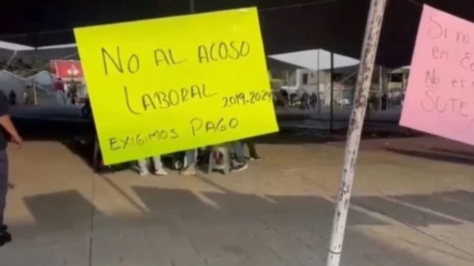 Por: Cortesía Protestas masivas en Ecatepec: trabajadores exigen pago de prestaciones