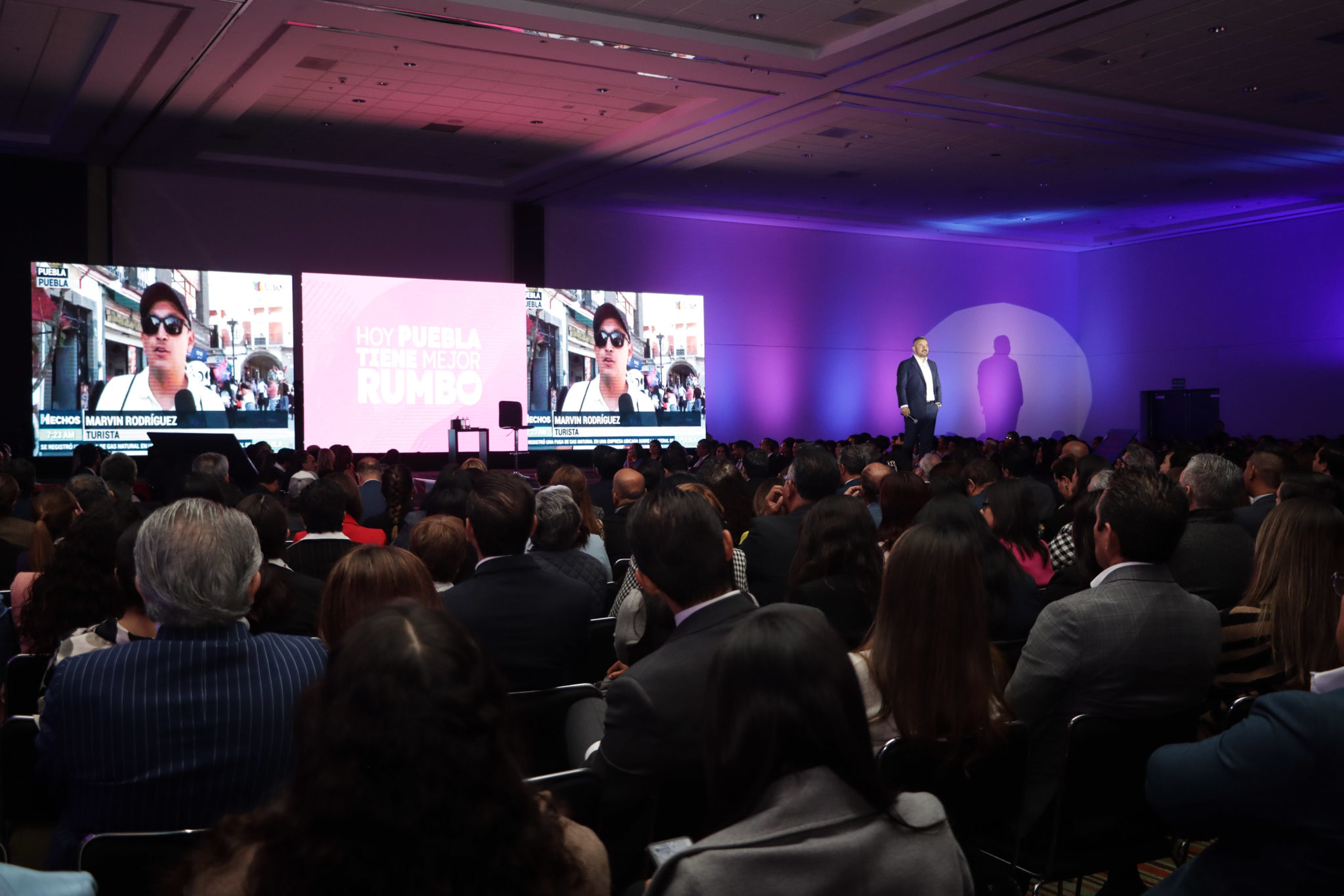 Por: Cortesía Adán Domínguez rinde su último informe de gobierno en Puebla, priorizando la seguridad