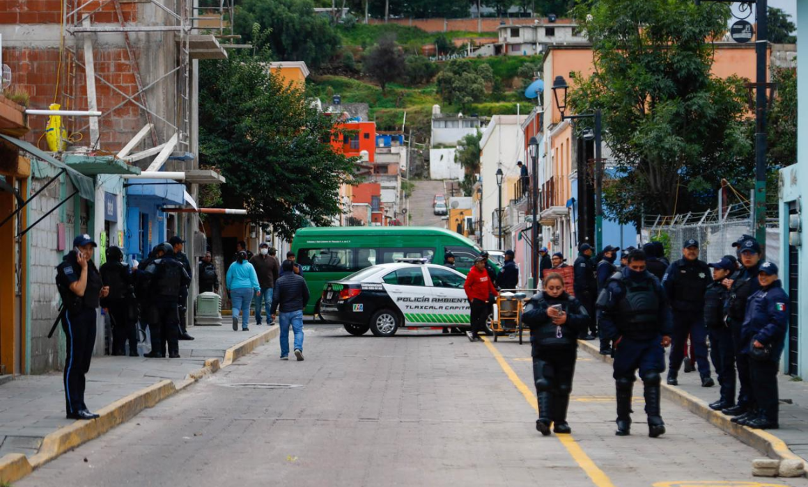 Por: Cortesía Operativo de la SSP impide instalación de vendedores ambulantes