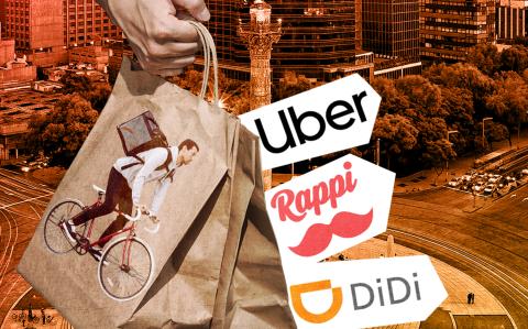 Por: Cortesía Plataformas digitales como DiDi, Uber y Rappi buscan garantizar seguridad social a repartidores