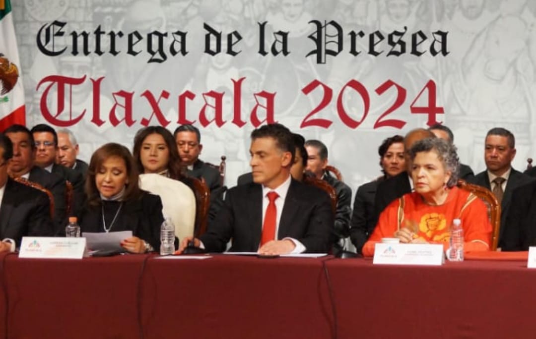 Por: Cortesía Beatriz Paredes acreedora a Presea Tlaxcala 2024