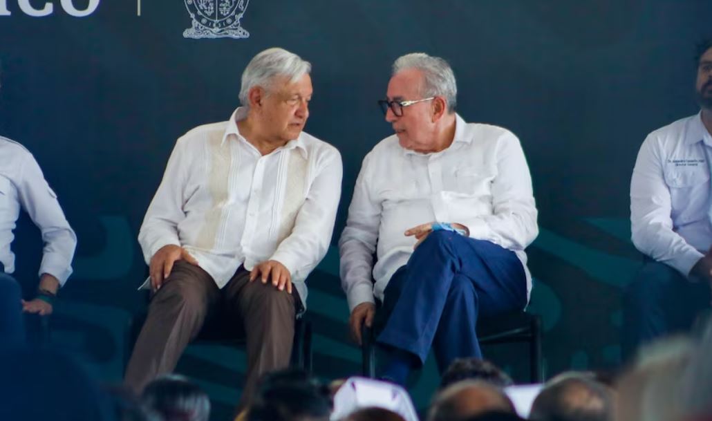 Por: Cortesía Gobernador Rubén Rocha Moya vigilado por el CNI tras acusaciones