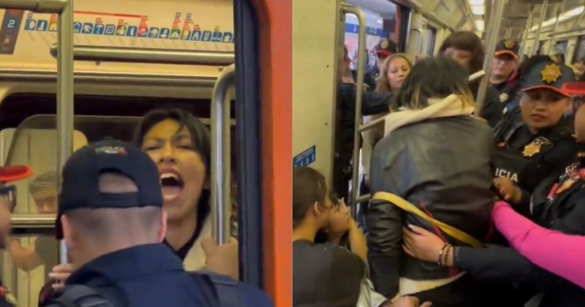 Por: Cortesía Fuerza policial desalojó a narradora de cuentos y su hija en el Metro CDMX: SSC responde