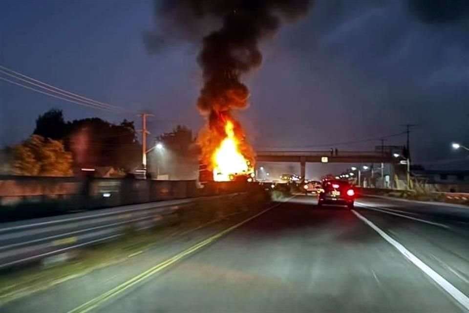 Por: Cortesía Incendios y bloqueos en Aguascalientes tras detención de líder del crimen organizado