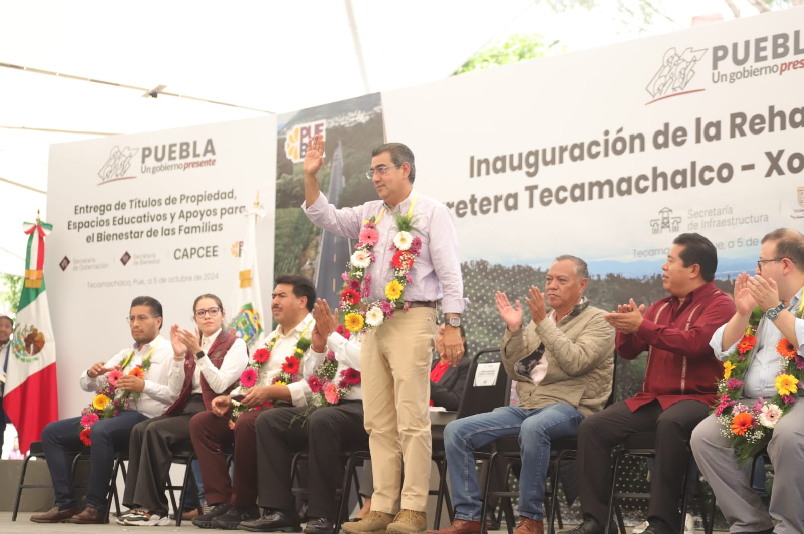 Por: Cortesía Gobernador invierte 131.6 MDP en obras y apoyos sociales en Puebla