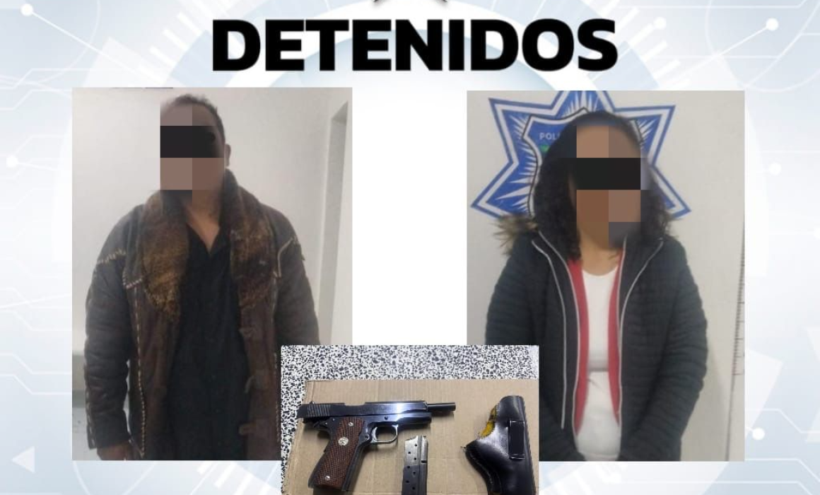 Por: Cortesía Policía de Huamantla detiene a dos tras reporte de detonaciones y agresión