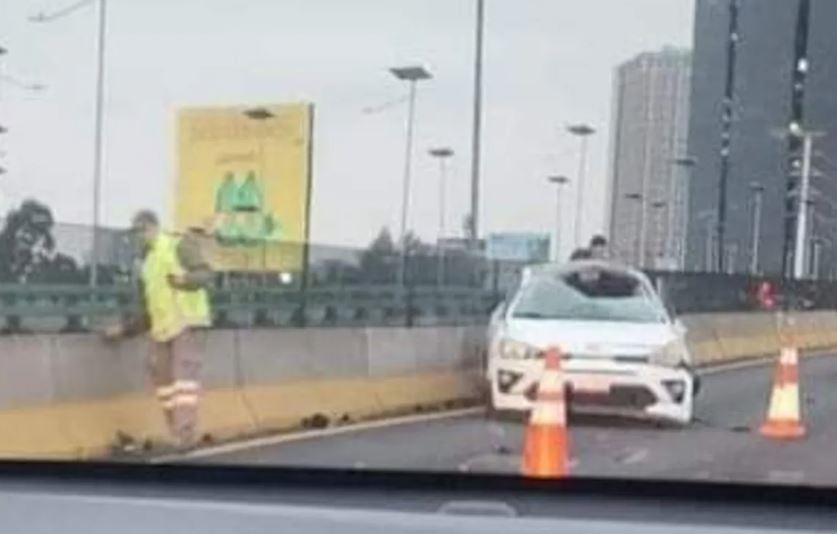 Por: Cortesía Accidente en Periférico Norte, Naucalpan: tráfico lento por colisión vehicular