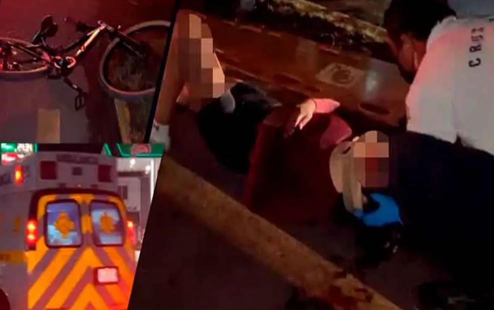 Por: Cortesía Joven ciclista es arrollada en Martínez de la Torre; conductor se da a la fuga