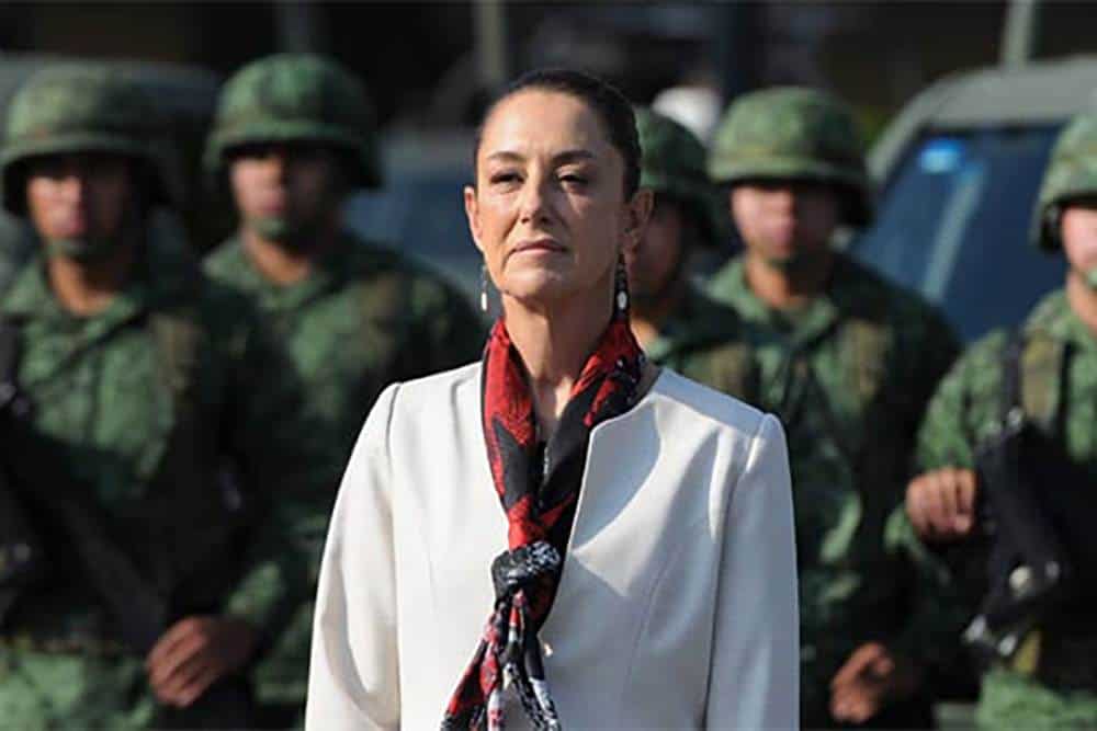 Por: Cortesía Claudia Sheinbaum promete respetar derechos humanos y continuar uso de fuerzas armadas en tareas civiles