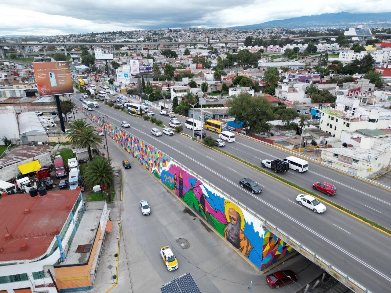 Alcalde de Puebla inaugura la rehabilitación integral del Bulevar Carmen Serdán