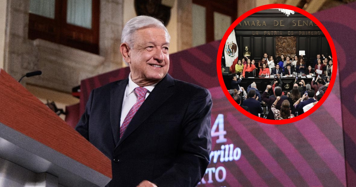 Por: Cortesía AMLO celebra aprobación de reforma judicial: “Un paso importante para la justicia en México”