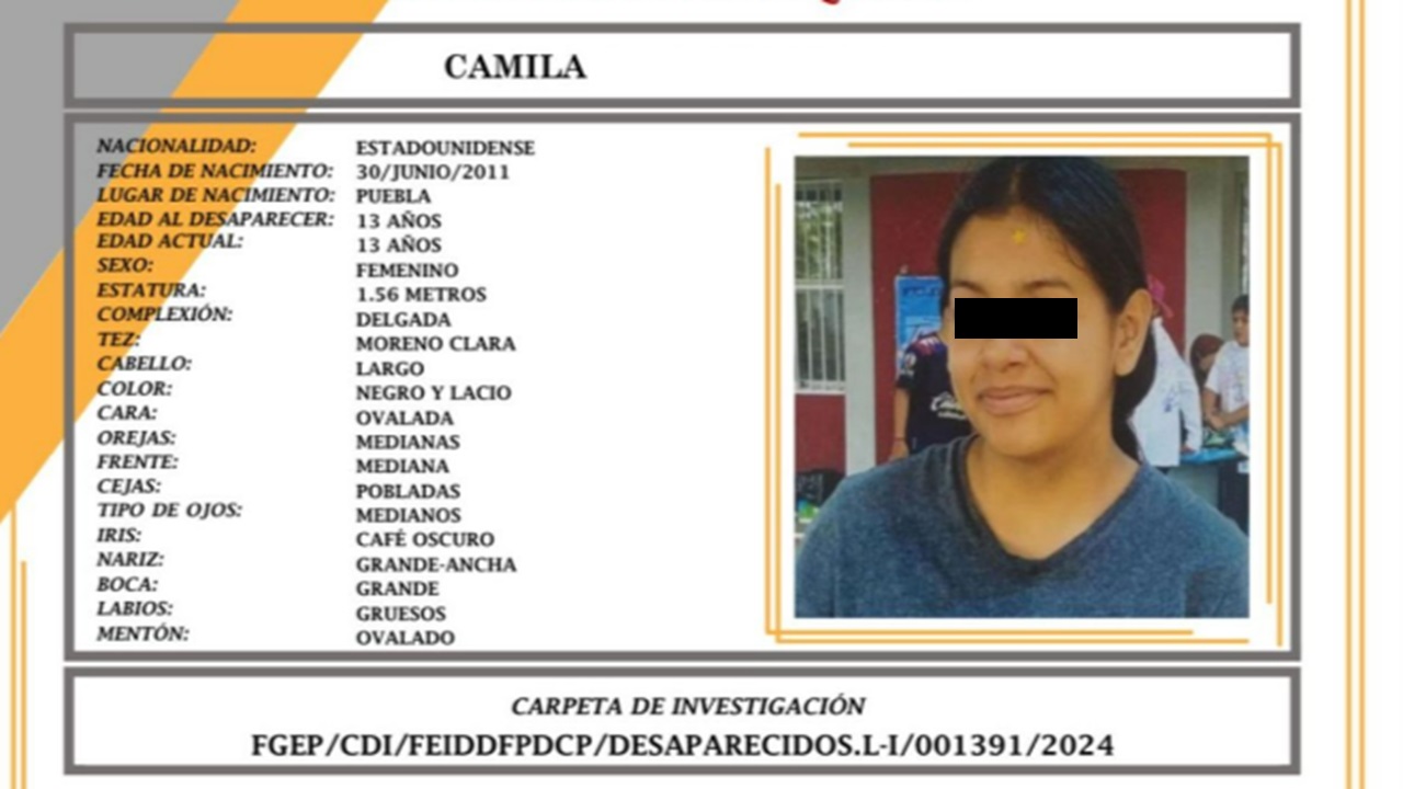 Por: Cortesía Rescatan a adolescente secuestrada en Atlixco: Detienen al sospechoso