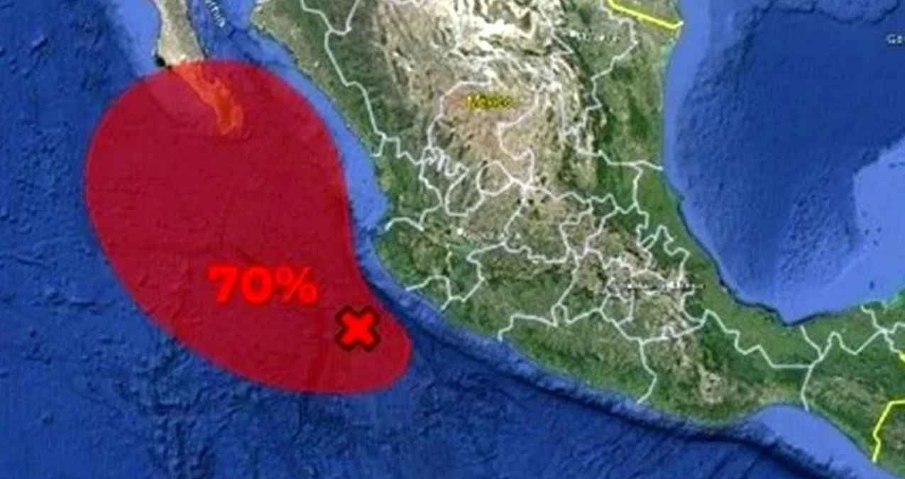 Por: Cortesía Baja presión en el Pacífico podría convertirse en ciclón tropical frente a las costas de Jalisco y Nayarit