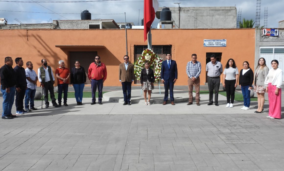 Yauhquemehcan celebra el 177 aniversario de los Niños Héroes con emotivo homenaje