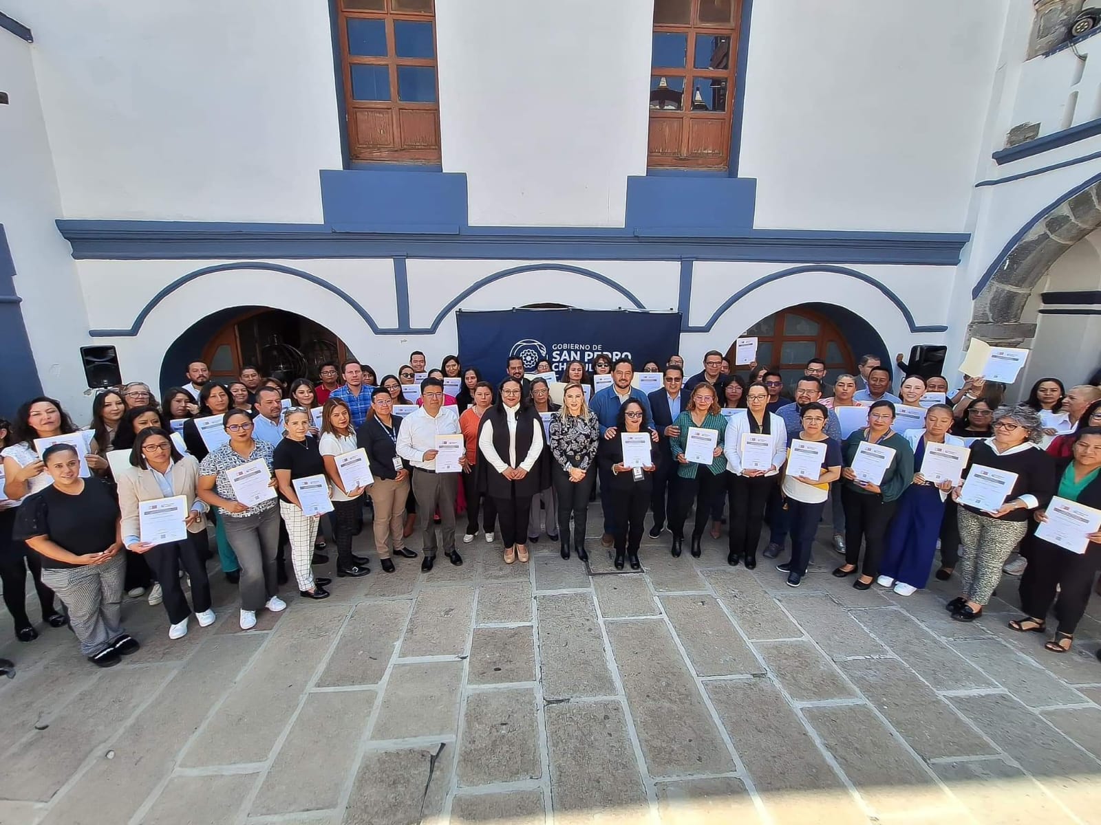 Comunicado oficial Destaca San Pedro Cholula por cumplimiento con el Archivo General de la Nación
