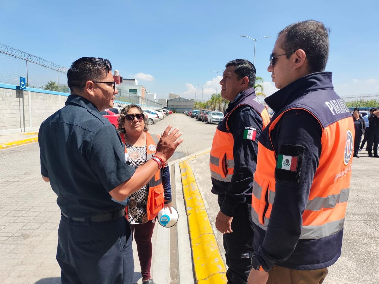 Comunicado oficial Participa Ayuntamiento de San Andrés Cholula en el Simulacro Nacional 2024