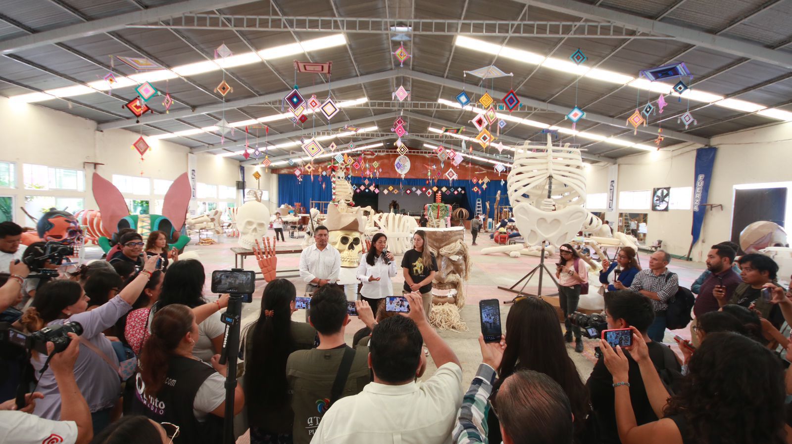 Por: Cortesía Festival Internacional Valle de Catrinas: Celebración monumental del Día de Muertos en Atlixco