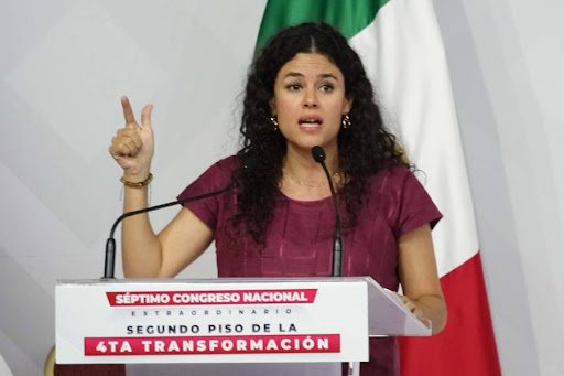 Por: Cortesía Luisa María Alcalde es nombrada presidenta de Morena; hijo de AMLO toma cargo
