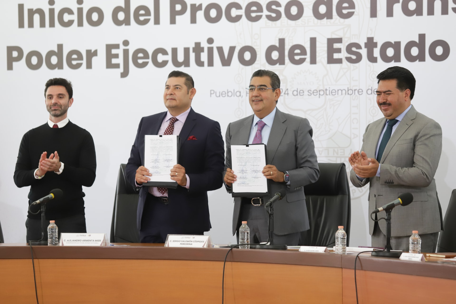 Por: Cortesía Inicia la transición del Poder Ejecutivo en Puebla con transparencia