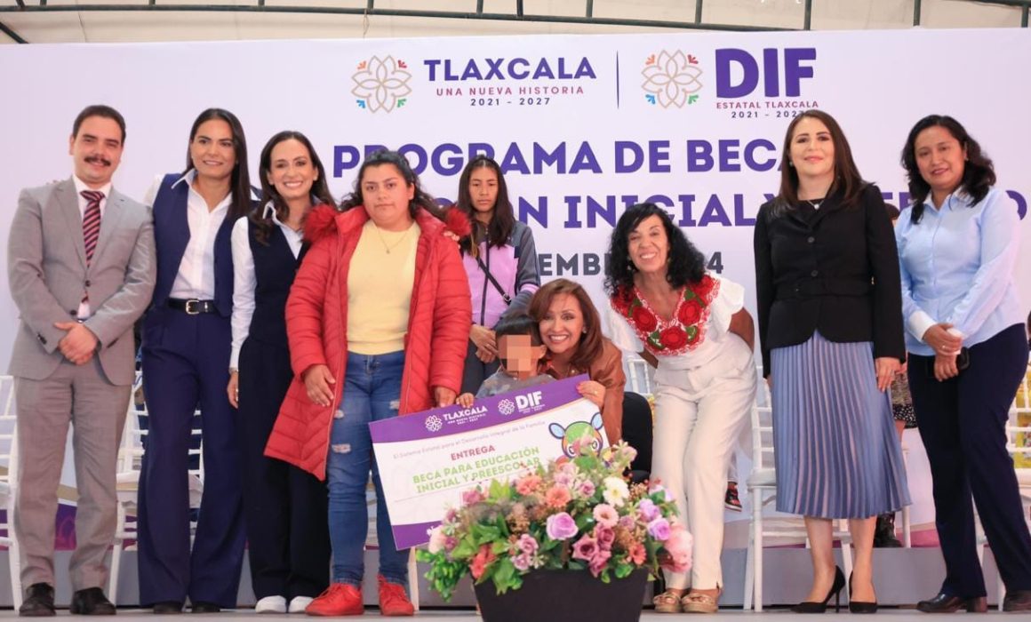 Por: Cortesía Sedif entrega mil becas de educación inicial a niños vulnerables en Tlaxcala