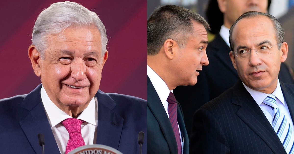 Por: Cortesía AMLO desafía a Felipe Calderón a responder sobre Genaro García Luna