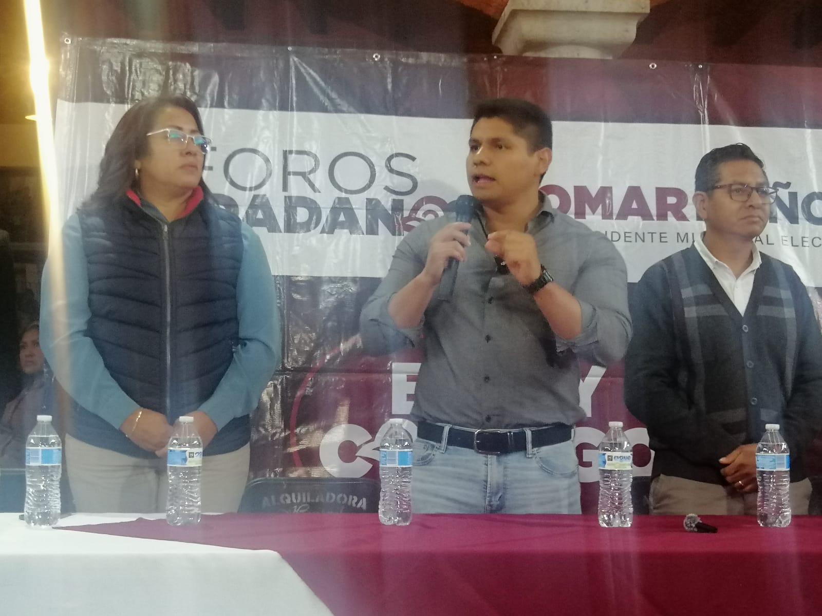 Por: Cortesía Lula Pineda Omar Muñoz: Trabajando juntos por el bien común