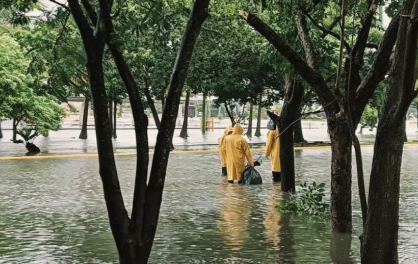 Por: Cortesía Ciclón Helene causa caos en Yucatán: inundaciones, vuelos cancelados y más