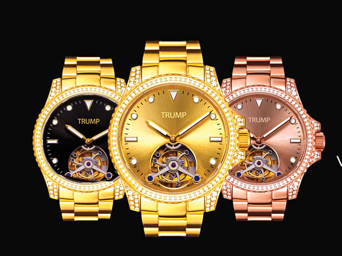 Por: Cortesía Donald Trump lanza una lujosa línea de relojes con su nombre