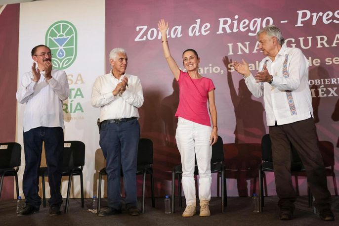 Por: Cortesía Sheinbaum refuerza apoyo a Sinaloa y la producción de alimentos