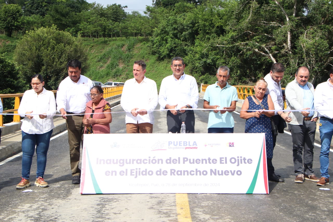 Por: Cortesía Sergio Salomón inaugura obras en Xicotepec para impulsar el progreso en Puebla