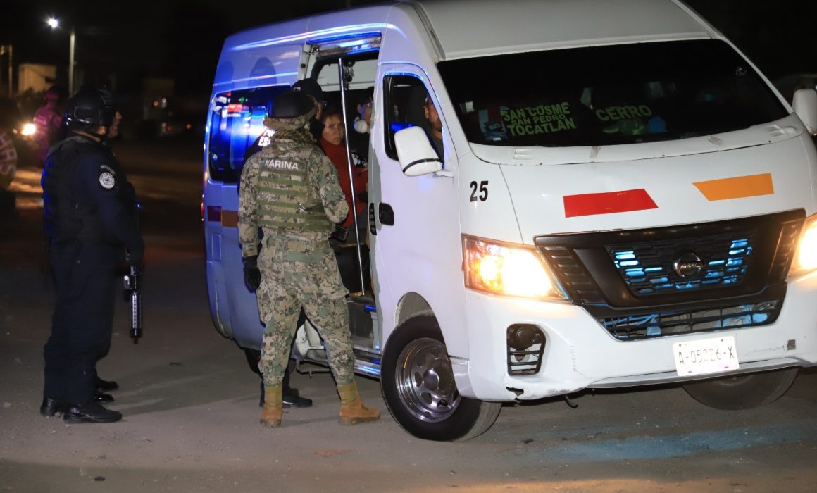 Tlaxcala refuerza la seguridad en transporte público con "Viaja Seguro"