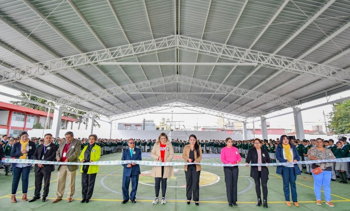 Por: Cortesía ¡Mejora en la educación de Huamantla! Nuevas instalaciones para estudiantes