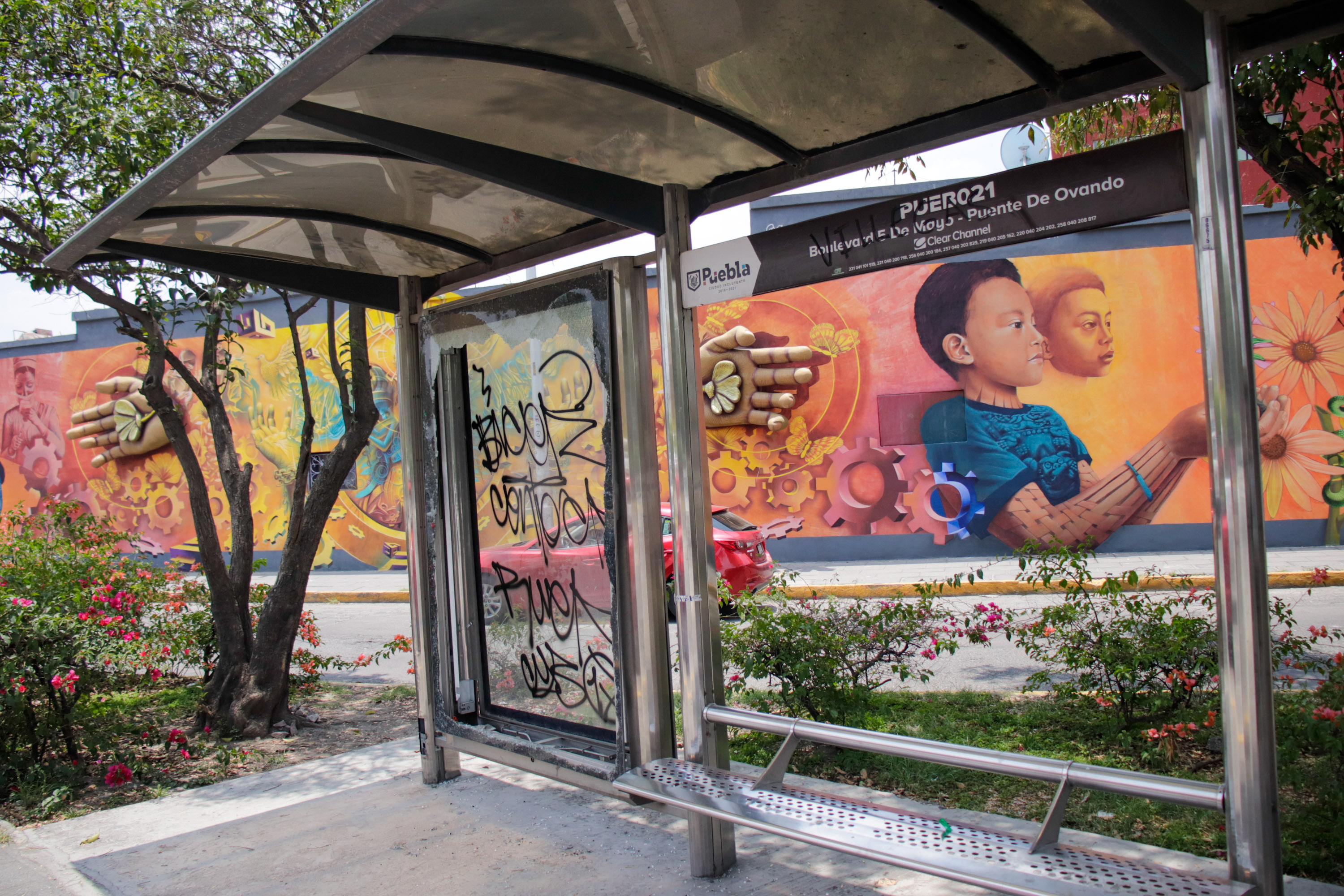 Por: Cortesía Paraderos de Puebla, con el 45% en mal estado, serán responsabilidad de la próxima administración