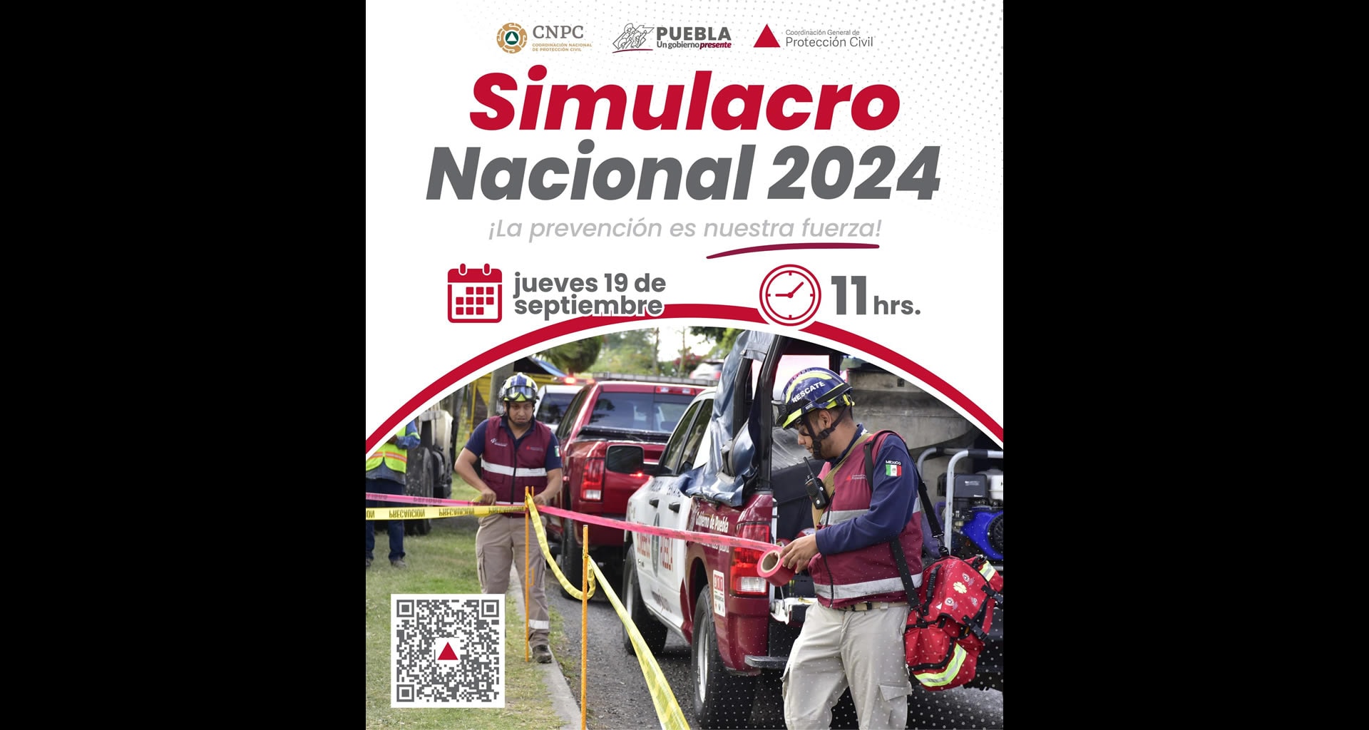 Por: Cortesía Únete al Simulacro Nacional 2024: Prepárate para sismos de gran magnitud