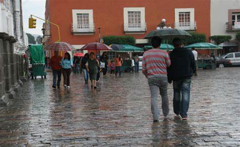 Se pronostican lluvias intensas en 10 estados de México incluido Tlaxcala