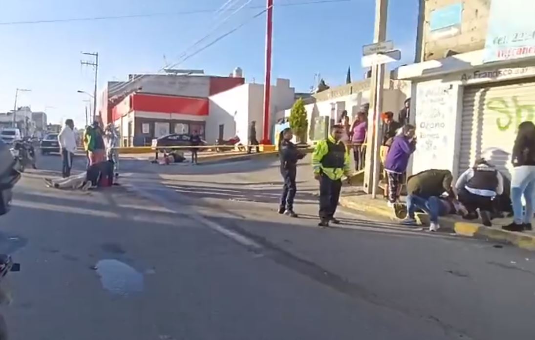 Por: Cortesía Atropello de tres motociclistas en Clavijero causa heridos y tráfico lento