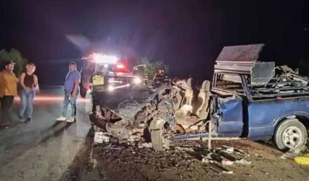 Por: Cortesía Choque múltiple en carretera al Mezquital deja varios heridos en Matamoros