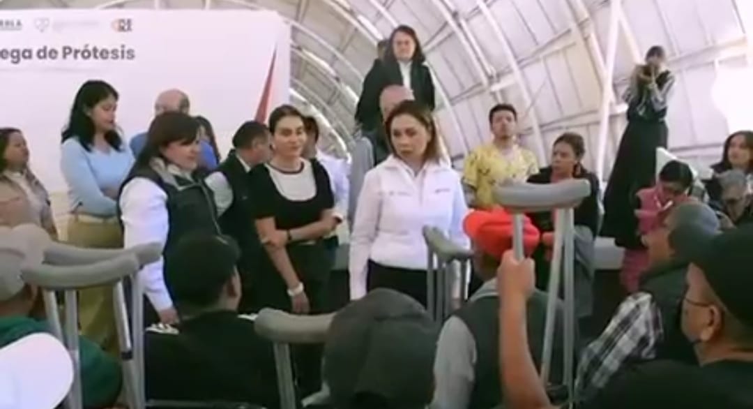 Por: Cortesía Lula Pineda Entrega de prótesis en Puebla un compromiso con la inclusión: Nay Salvatori