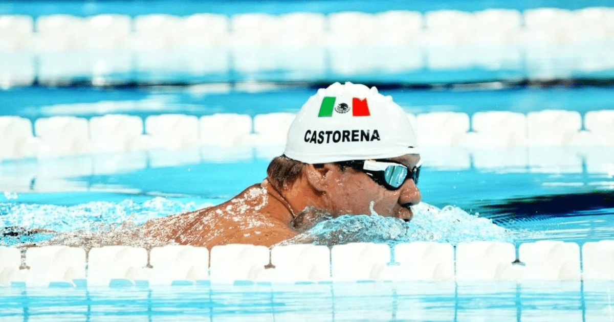 Por: Cortesía Arnulfo Castorena gana su cuarto oro en 50m pecho SB2 en París 2024