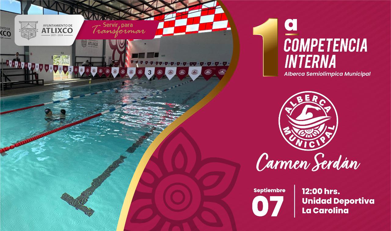 Por: Cortesía Competencia Interna en la Alberca Municipal: ¡Ven y Disfruta del Talento Local!
