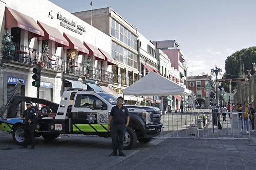 Por: Cortesía Implementarán 12 arcos de seguridad y desplegarán más de mil 300 elementos para Fiestas Patrias en Puebla