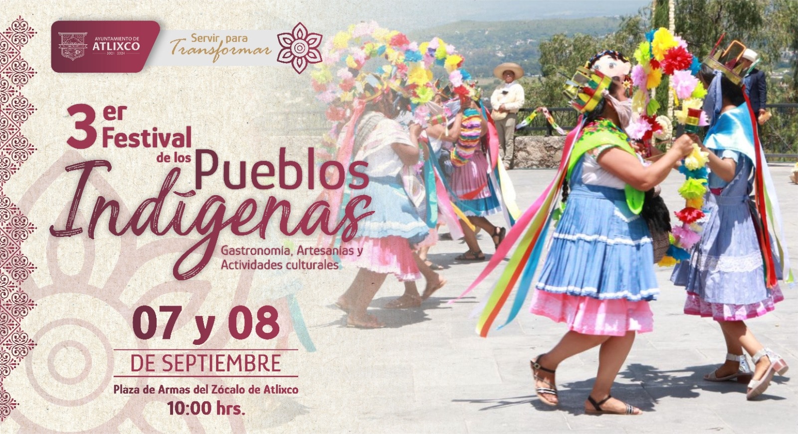 Por: Cortesía Festival de los Pueblos Indígenas en Atlixco: Cultura, Tradición y Empoderamiento