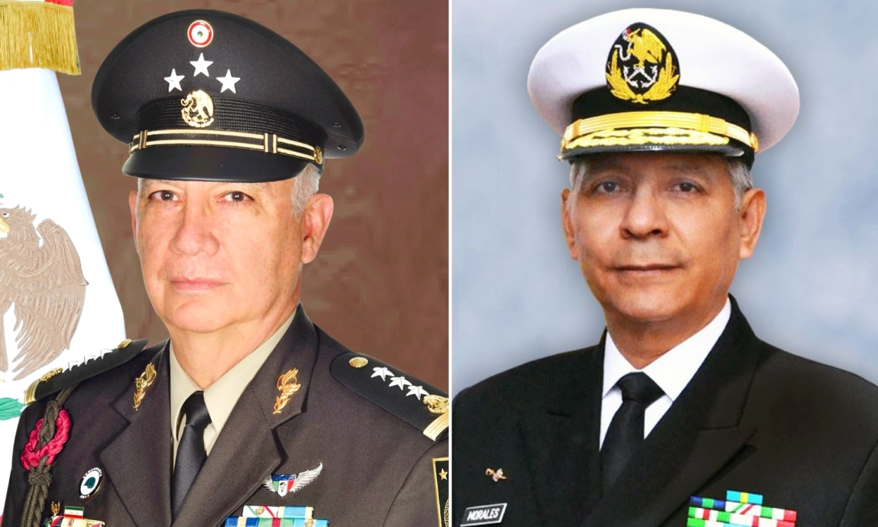 Por: Cortesía Claudia Sheinbaum nombra a Ricardo Trevilla y Pedro Morales como titulares de Sedena y Semar