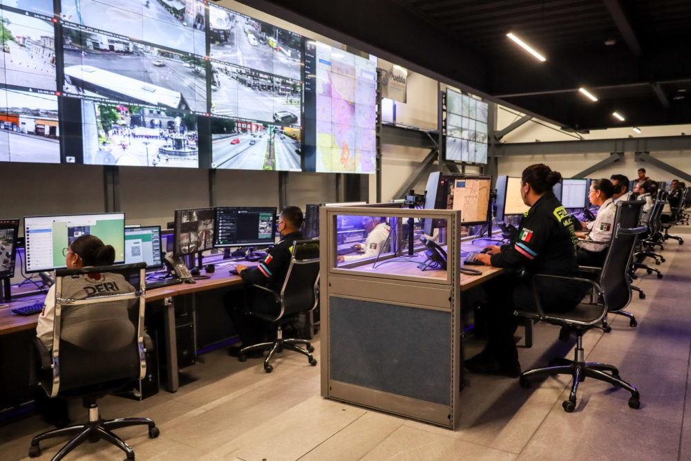 Inauguran nueva Sala de Monitoreo del DERI en Puebla para reforzar seguridad