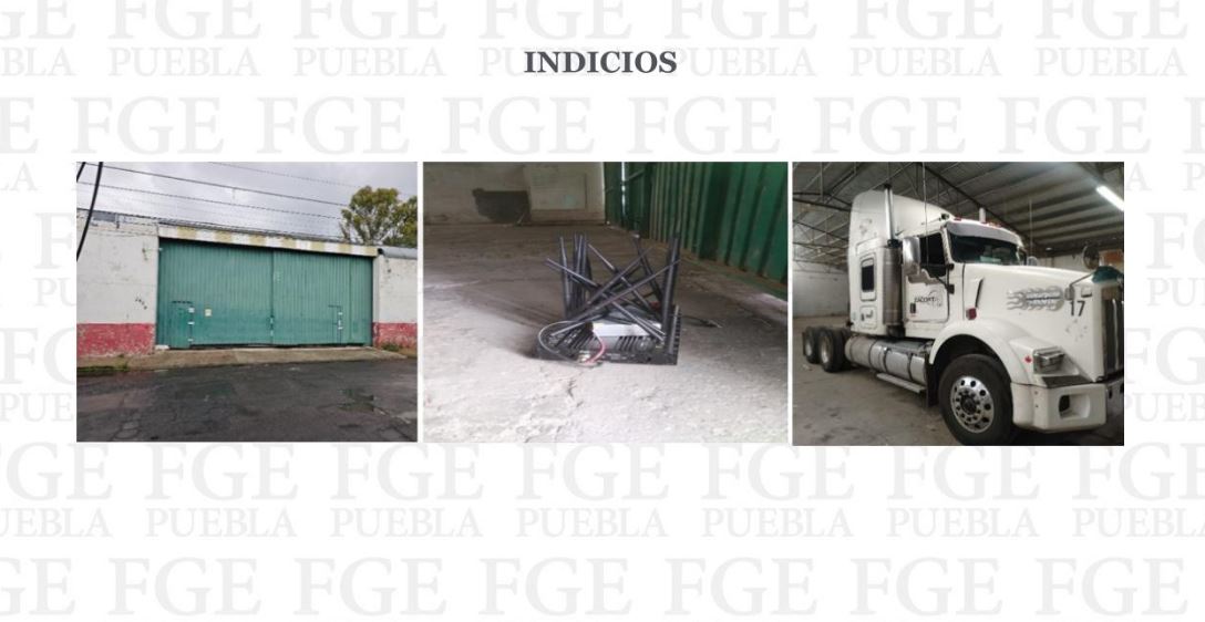 Recuperan tractocamión robado en cateo de la Fiscalía en Puebla